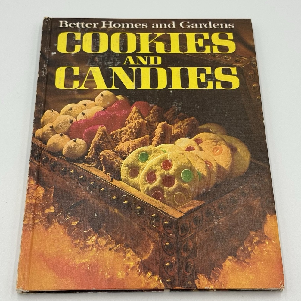 1969 Better Homes And Gardens Cookies And Candies Sixth Printing